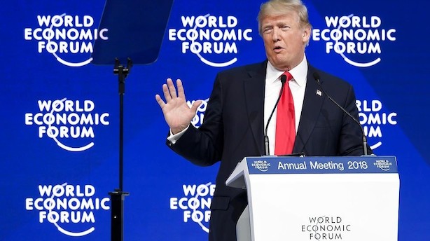Thomas Bernt: Trump i Davos forbereder opgør med Kina om handel