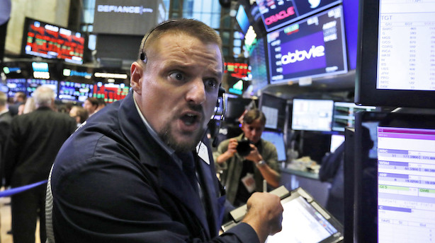 Blodrødt på Wall Street: Nasdaq i minus 4,4 pct. Dow Jones og S&P 500 nu i minus for hele året