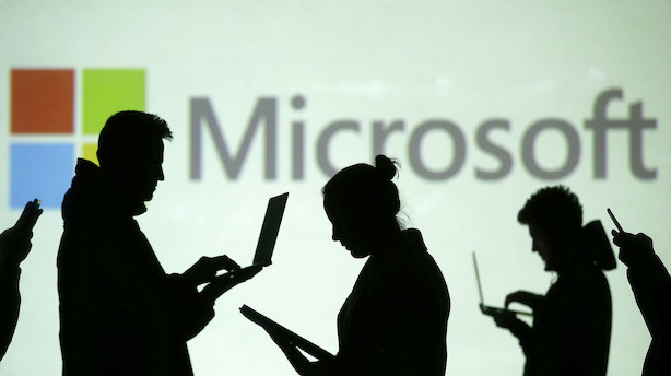 Aktiestatus i USA: Microsoft belønnes i lysegrønt marked efter pæne tal