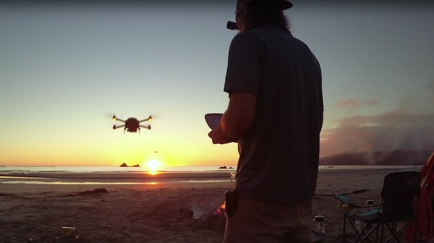 Gopro kaster sig ind i luftkrigen - med flyvende Karma