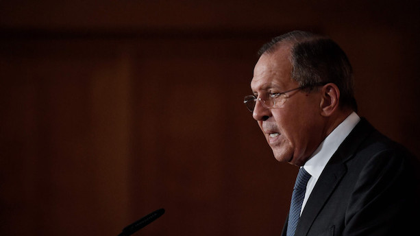 Russiske Lavrov kritiserer USA for røveri ved højlys dag