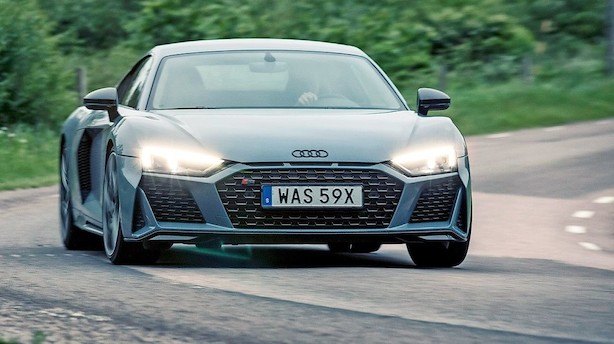 V10-motoren tjekker ud med et brag i Audis berømte superbil
