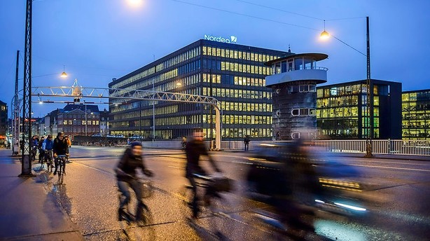 Nordea-aktien falder markant på udbytte