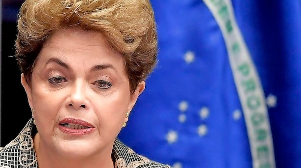 Brasiliens præsident kalder rigsretssag mod hende for et kup
