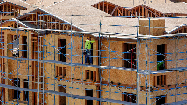 USA: Påbegyndt boligbyggeri ramte lidt lavere end ventet