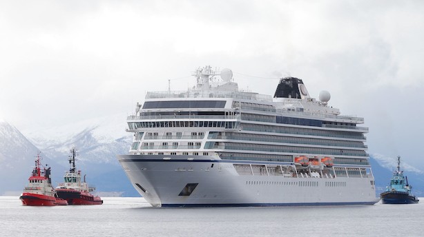 Norsk krydstogtskib er nået i havn
