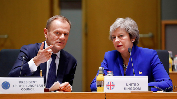 Theresa May beder EU om kort udsættelse af brexit til 30. juni