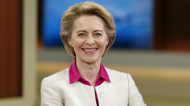 EU-kabalen gik op: Tysk forsvarsminister nomineret som ny formand for EU-Kommissionen