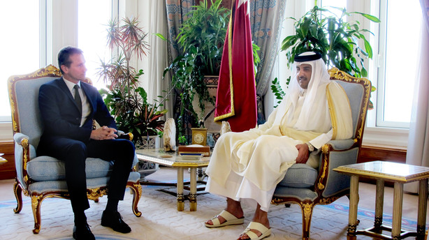 Kristian Jensen kæmper for Maersk Oil i Qatar