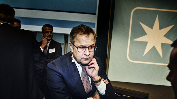 Først steg aktien 25 pct - over den seneste måned er den faldet 15 pct: "Eskalerende handelskrig er gift for en aktie som Mærsk"