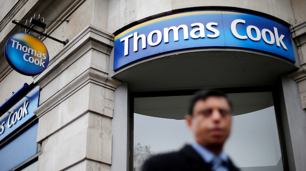 Medie: Spies-ejer Thomas Cook er tæt på konkurs