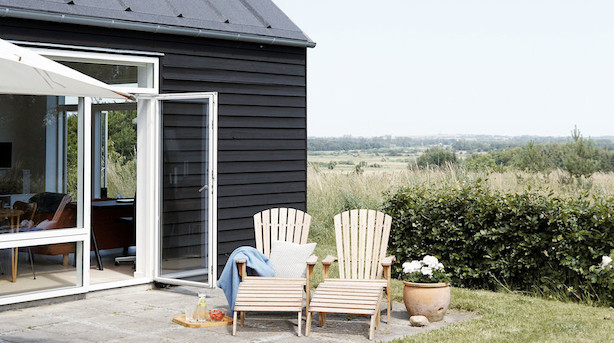 Designklassikere og landlig idyl på en bakketop i Odsherred