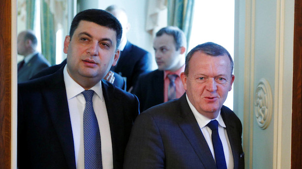 Det sker i dag: Lars Løkke møder ukrainsk premierminister på Marienborg