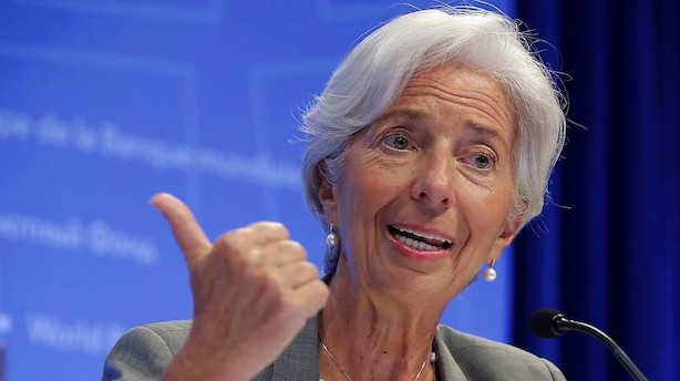 IMF-chef advarer om trusler mod global vækst