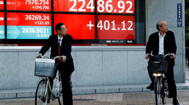 Aktier: Investorer i Asien følger de globale kolleger op