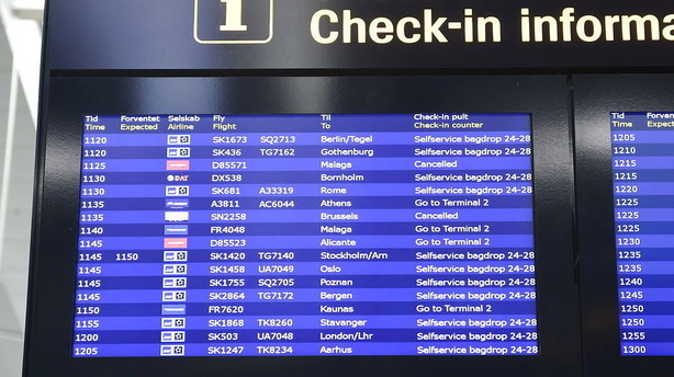 Omkring 1000 flypassagerer berørt af angreb i Bruxelles
