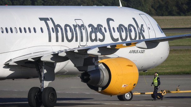 Den britiske rejsegigant Thomas Cook er gået konkurs