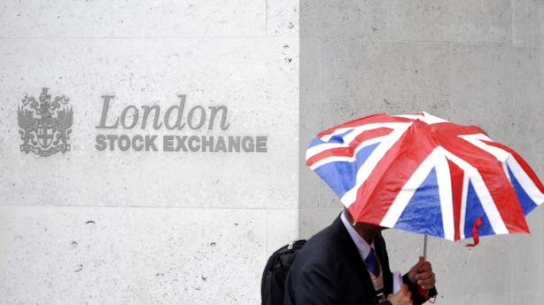 London trak op på nervøst europæisk marked