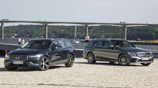 Duel: Elegante Volvo V60 udfordrer kongen af firmabilerne