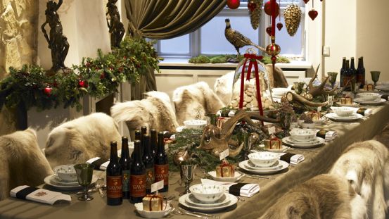slotsfruernes brand på julebordet christmas slot