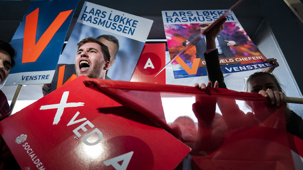 Angrebene fløj gennem luften i den sidste duel inden valget: