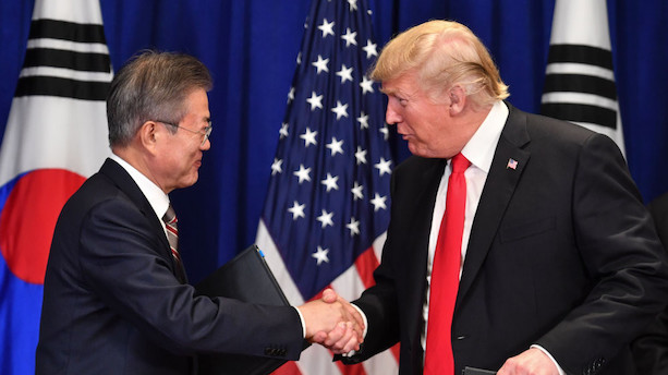 Trump indgår "rigtig stor" aftale med Sydkorea