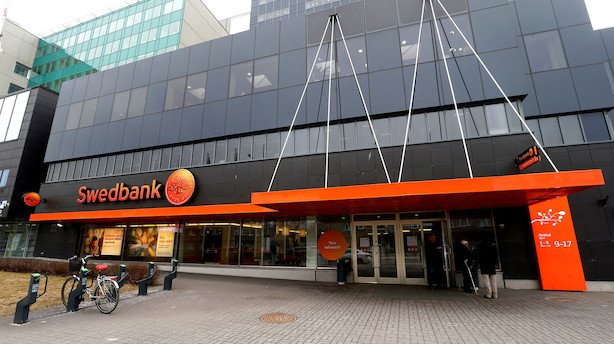 Swedbank leverer bedre resultat i ventet i kvartal der overskygges af hvidvask