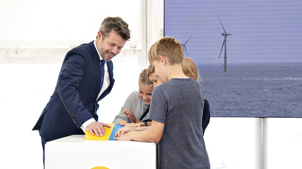 Danmarks største havmøllepark er åbnet