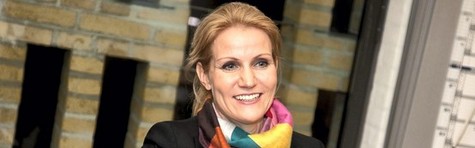 Thorning sender blå blok til tælling