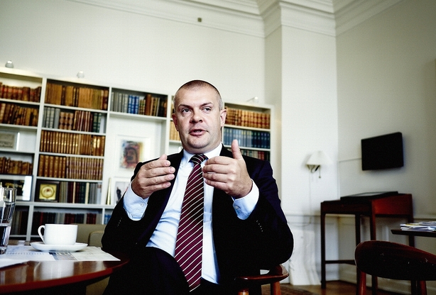 Corydon lover mere blå politik