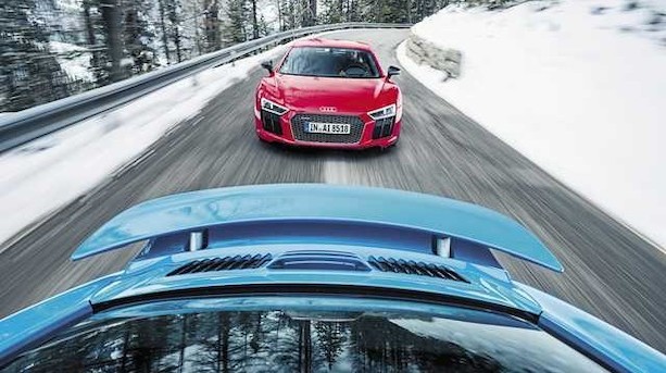 Kør Porsche i sneen: Mine kinder bliver hule, øjnene vokser og samtlige muskler spænder
