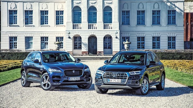 Test: Frække Jaguar vs. pæne Audi Q5