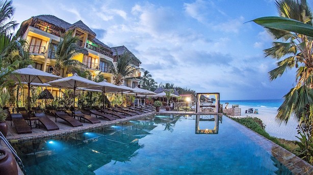 Ultimativ afslapning på spidsen af Zanzibar