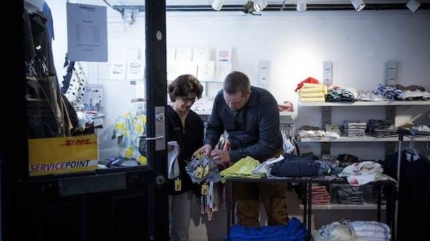 Pop op-butikker pibler frem