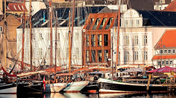 Hotel Hafen Flensburg: Hyggelig indretning og central placering i havnebyen