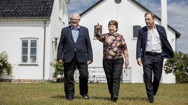 John og Laila Hvarre faldt tilfældigt over milliardmarked, da John tabte en magnet ned i en kaffemaskine