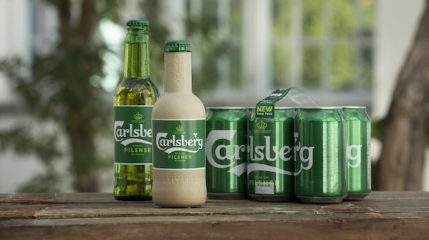 Om få år kan du drikke Carlsberg af en papirflaske: Nu vil globale giganter også være med