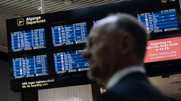 Færre passagerer gennem lufthavn med vokseværk: "Det er ikke tilfredsstillende"