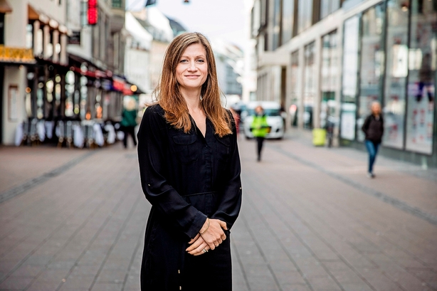 "Jeg skulle ud og være i front"