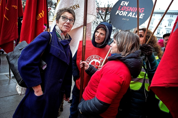 Presset på de offentligt ansatte forsvinder ikke