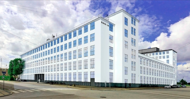 Mediebureau til tidl. Philips-fabrik