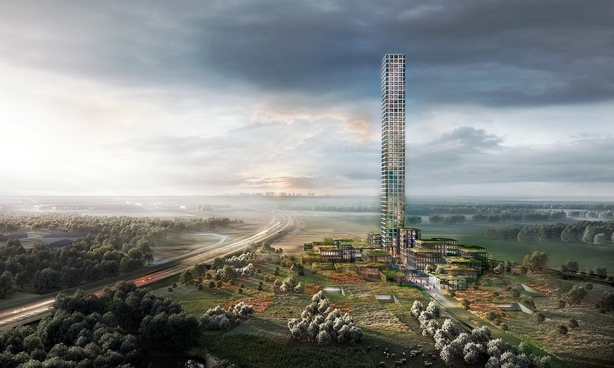 Bestseller udskyder tårn - arkitekt fyrer folk