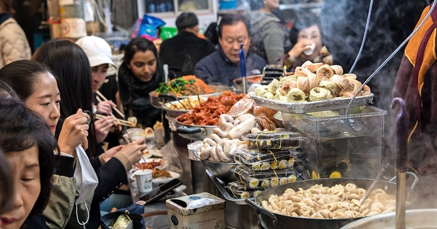 I foodie-himlen i Seoul