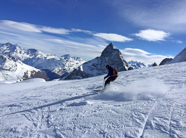 Drop skiliften og tag helikopteren i stedet