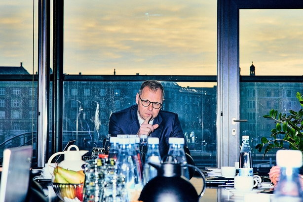 Nykredit-topchef tavs om mål for vækst i bankben