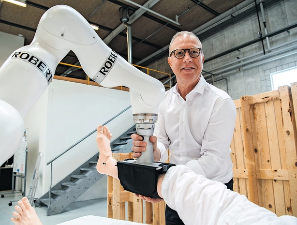 Robotter på vej
ud i verden